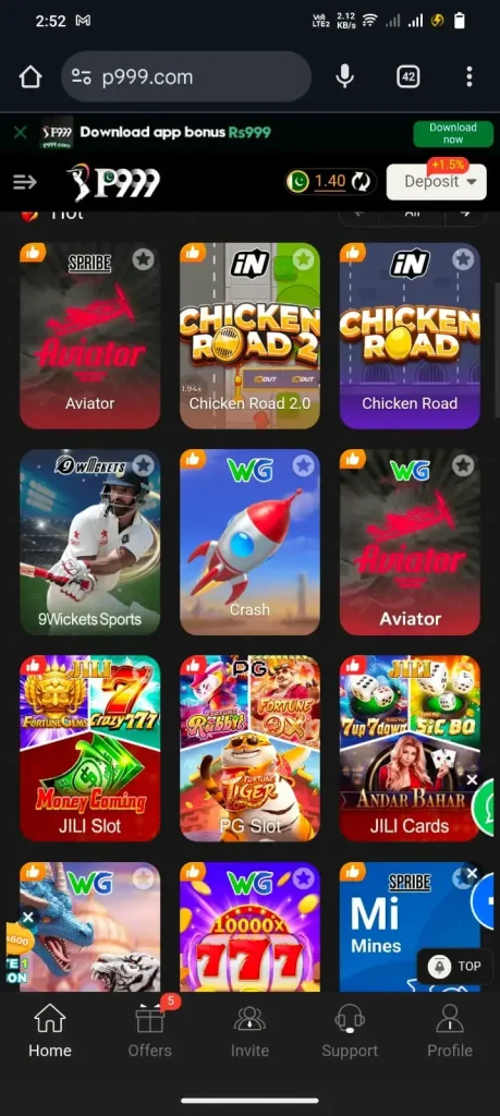 P999 Game APK
